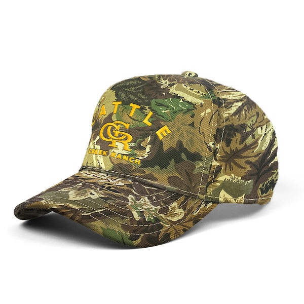 Cattle Creek Ranch Embroidered CCR Camo Trucker Hat